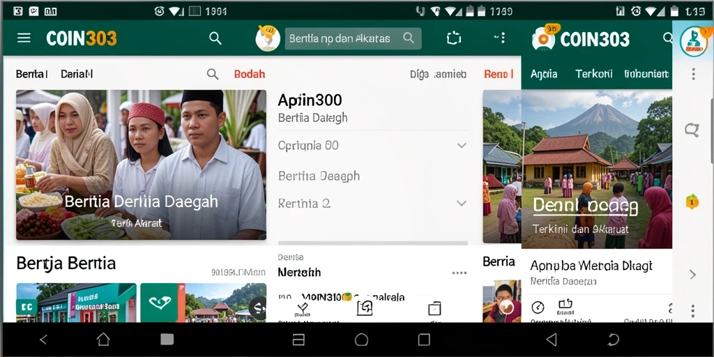 Tampilan antarmuka COIN303 yang informatif dan menarik.