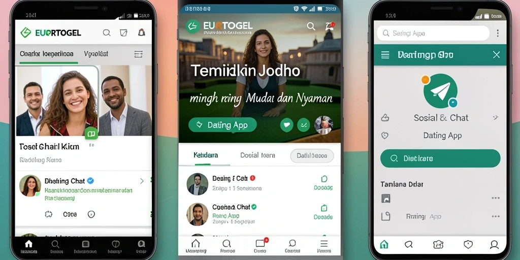 Tampilan modern dan fungsional dari aplikasi EUROTOGEL.