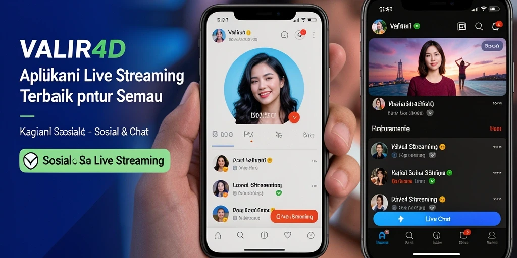 Tampilan antarmuka VALIR4D yang menarik dan mudah digunakan.