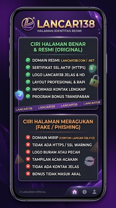 Kanal Resmi Lancar138 untuk Pengguna Android